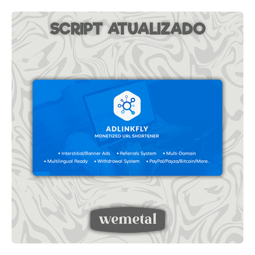 Adlinkfly - Script Encurtador De Links Monetizado