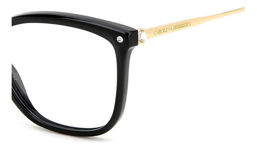 Lentes Carolina Herrera Her0154 Oftalmico Colores Color Black 807