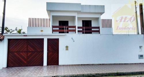 Sobrado Com 4 Dormitórios À Venda, 223 M² Por R$ 550.000,00 - Estância Balneária De Itanhaém - Itanhaém/sp - So0490