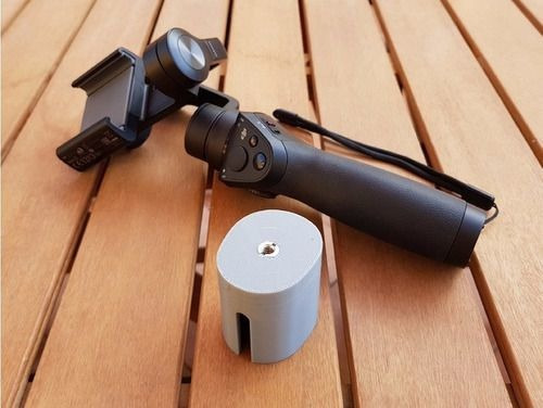 Suporte Base Para Dji Osmo - Rosca Para Tripé 1/4