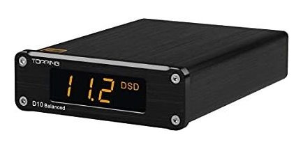 Topping D10 Balanced Usb Dac Es9038q2m Xmos Xu208 Pcm384khz 