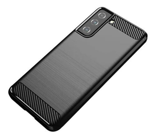 Imagen 2 de 2 de Funda Tpu Fibra Carbono Para Samsung S21 S21 Plus S21 Ultra