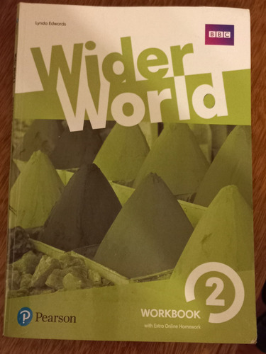 Wider World 2 Workbook, Pearson - Usado, Excelente Estado