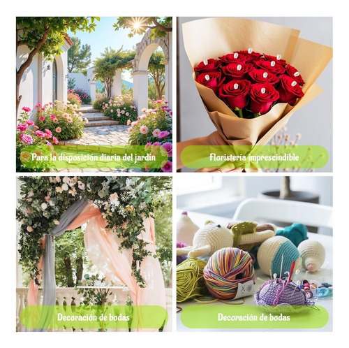 Kit 108pzs Cinta Floral Kit De Arreglos Florales,hechas Mano