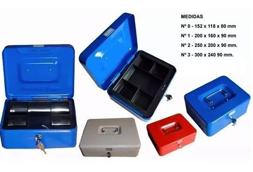Imagen 5 de 9 de Cofre Porta Valores Y Dinero De Seguridad Nº 0 152x118x80