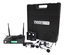 Comprar 2 Microfonos Vincha\u002Fsolapa  Inalambrico Uhf  Moon Honey512