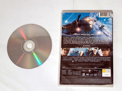 Dvd Original Dublado Battleship A Batalha Dos Mares Rihanna (Usado)