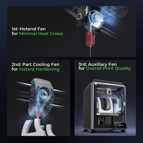 Creality Impresora 3d K1c 2024 Velocidad 23 Mmg