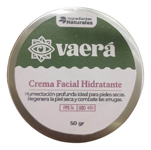 Crema Facial Hidratante 50 G, Piel Seca  Madura, Humectacion