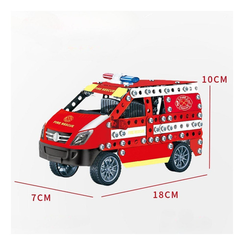 Kits De Modelos De Automóviles, Juegos Camión De Bomberos
