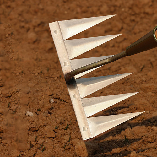 Herramienta De Hierba De Jardinería Desmontable 4 Dientes