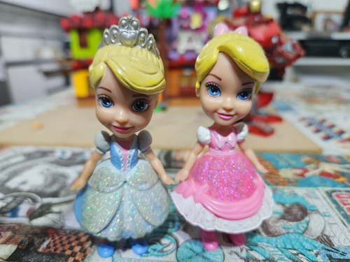 Princesas Disney Mini Toddler Aurora Y Cenicienta 