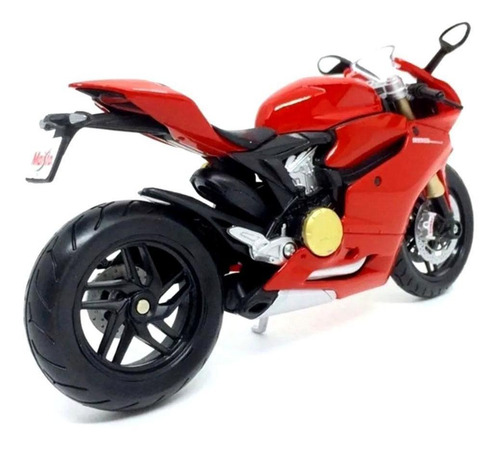 Motocicleta Ducati 1199 Panigale, miniatura, escala 1/12, Maisto