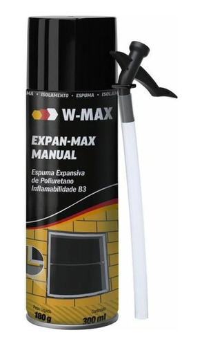 Espuma Expansiva De Poliuretano 500ml Wurth Manual 500ml/480