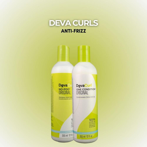 Devacurl No-poo Original Kit Shampoo E Condicionador 355ml
