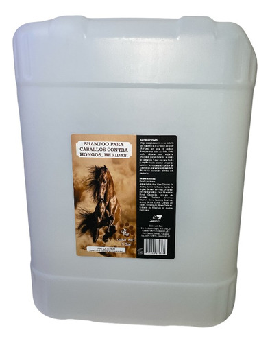 Shampoo Para Caballo Contra Hongos Y Heridas 20lt