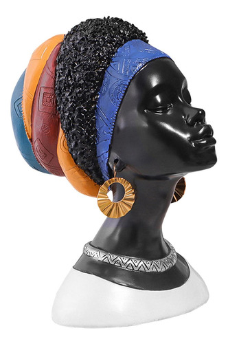 Estatua Africana, Figura De Dama Negra, Estatua