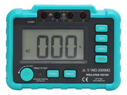 Multímetro Digital Pequeño Vc60b+ Para Instrumentos Eléctric