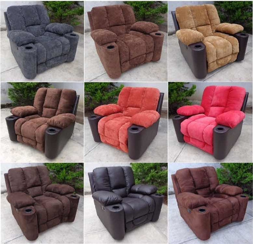 Imagen 2 de 5 de Reposet Giratorio Mecedora Reclinable Envío Inmediato Sillon