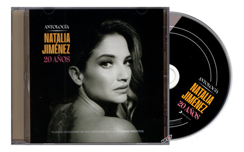 Natalia Jimenez Antologia 20 Años Disco Cd Versión del álbum Estándar