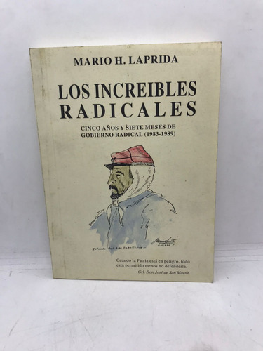 Los Increibles Radicales - Mario H Laprida (usado) 