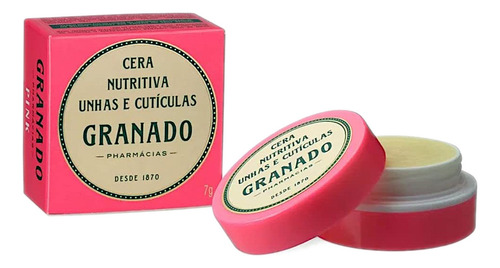 Cera Pink Nutritiva Granado 7g - Hidratação Unhas