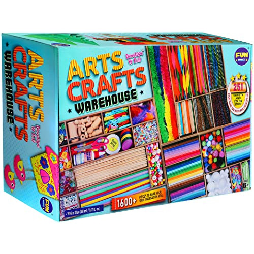 3 Capas Jumbo Arts And Crafts Supplies Warehouse, Funki...