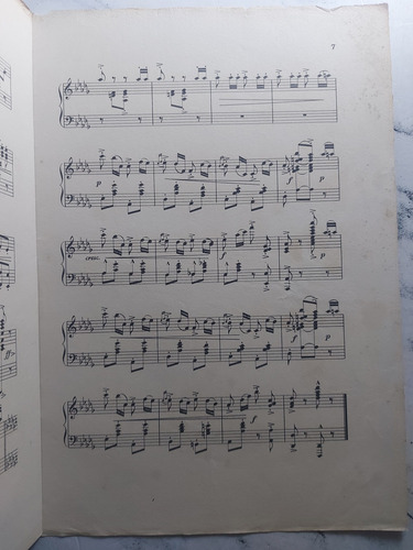 Imagen 4 de 4 de Antigua Partitura Forward Polka Militar Para Piano. Ian 477