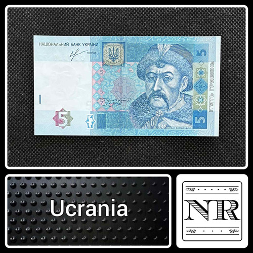 Imagen 1 de 4 de Ucrania - 5 Hryvnia - Año 2013 - P #118
