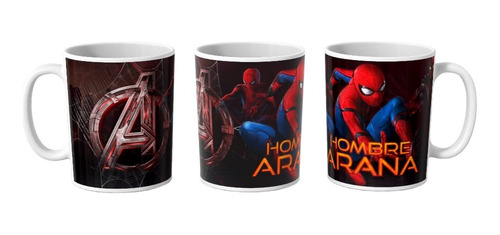 Taza / Mug Spider Man Araña Universo Marvel Cómic Superheroe