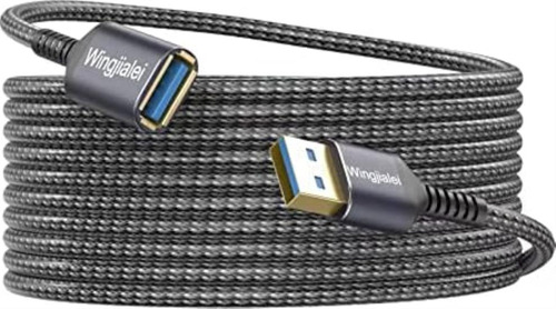 Wingjialei Cable De Extensión Usb De 20 Pies Tipo A Macho A 