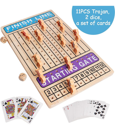 Juego De Mesa De Carreras De Caballos