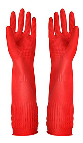 Guantes De Goma Para Limpieza De , Cocina, Lavaplatos 3 Pare