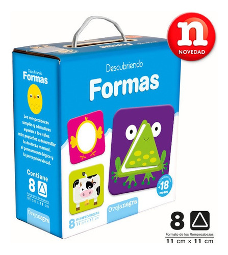 Rompecabeza Simple Educativo Infantil Asociación Formas