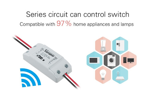 Sonoff Wifi Interruptor Inteligente Sem Fio App Android Ios