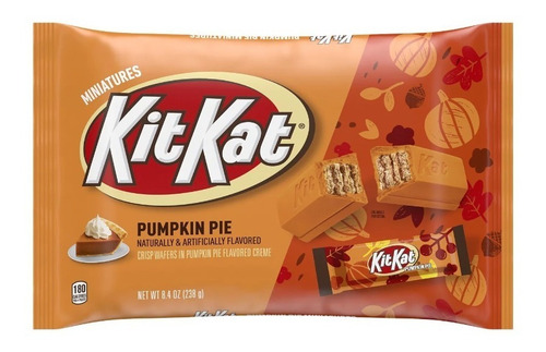 Kit Kat Pumpkin Pie De Calabaza Edición Limitada