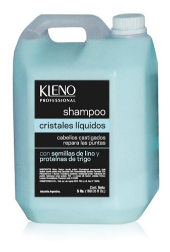 Shampoo Cristales Líquidos X 5000 Cc Kleno 