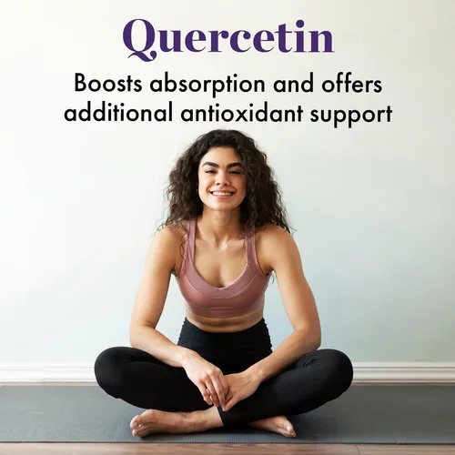 Suplemento Naomi Organic Trans Resveratrol 250 Mg Con Querce