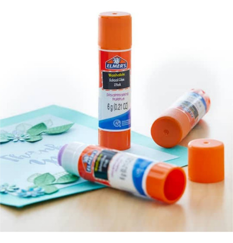 Elmer's® Purple Glue Pegamento En Barra 3 Pzs