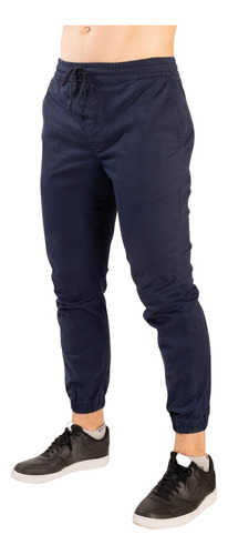 Pantalon Jogger Azul Hombre Jeanswest Black 219