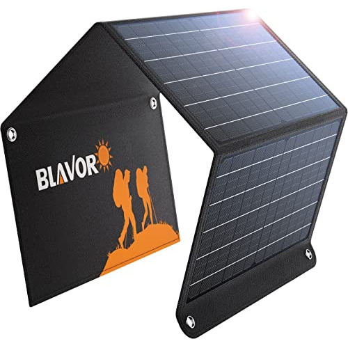 [mejorado] Cargador Solar De 30w Salida Usba Qc3.0 De 2...