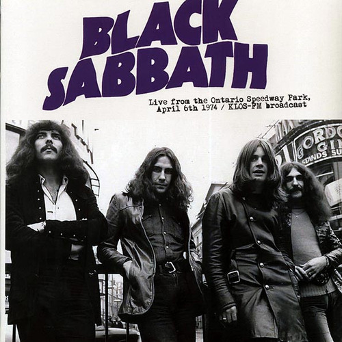 Black Sabbath -  Live From The Ontario Speedway Park  1 Lp