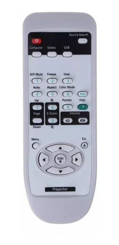 Control Remoto Proyector Epson Para Modelo H558a