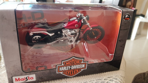 Moto A Escala 1:18 Harley Davidson Motocicleta Maisto 