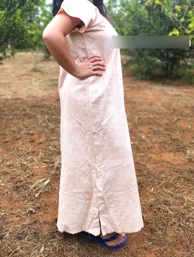 Vestido Veste De Pano De Saco Frete gr tis
