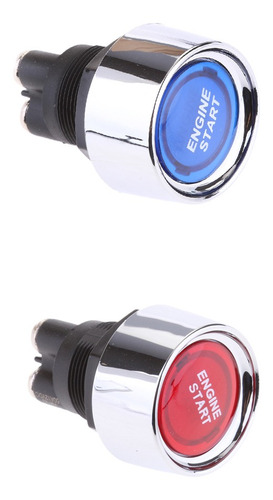 2pcs Interruptor De Encendido De Motor Con Led Iluminación