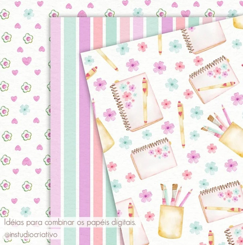 Kit Imagenes Png Clipart Planner Niñas Nenas Acuarela In01