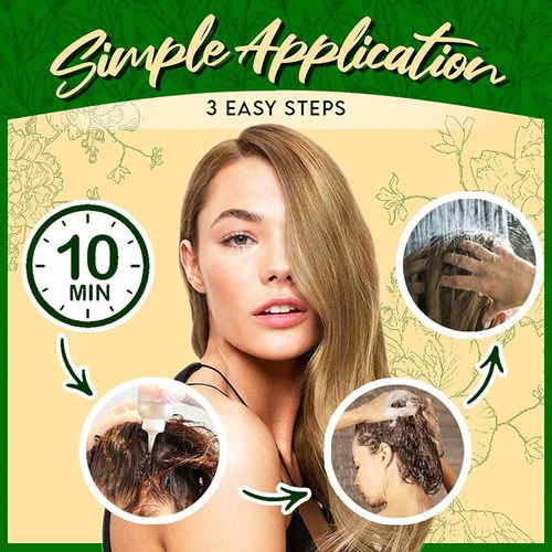 Para Novo Shampoo Com Corante Para Cobrir Cabelos Grisalhos