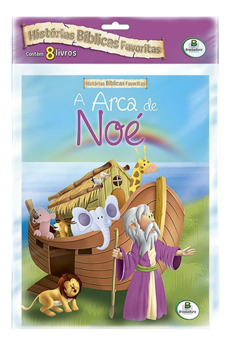 Histórias Bíblicas Favoritas-Kit c/8 Und, de Little Pearl Books. Editora Todolivro Distribuidora Ltda. em português, 2018