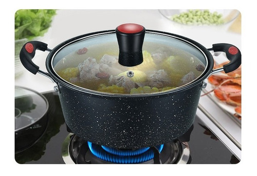Imagen 7 de 8 de Set De Cocina Olla Sarten Wok Anti Aderente Con Inducción